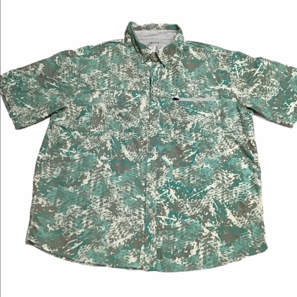 SILVER BAIT Shirts Mens Fishing Shirt Xxl Silverbait